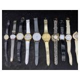 Collection Of Quartz Watches, See Photos, Not
