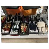 Womenï¿½s Fashion Heels and Boots All in Boxes.