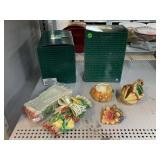 Fitz and Floyd Sugar & Creamer Set and More.