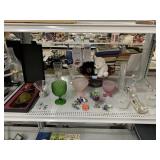 Cheese Cutting Board, Vases, Glasses, and More.