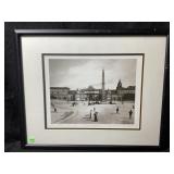 This is a vintage black and white photographic