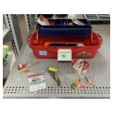 Tackle Box with Fishing Supplies.