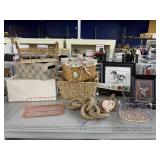 Variety of Decorative Baskets/Organizers and