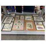 Vintage Don Davey Art Prints, Framed Lithographs,
