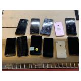 Various Cell Phones. iPhones and More.