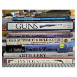 Variety of Gun Books.