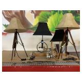 Vintage Custom Table Lamps.