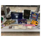 Bat, Binders, Patches, Books, and More.