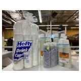Hefty 10 Oz Cups and Essential everyday 5 Oz