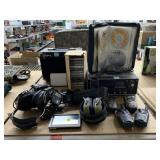Walkie-Talkies, Headsets, Vintage Electronics,