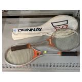 Tennis Rackets and Carry Bag.