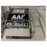 License Plates and Plate Covers.