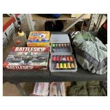 Acrylic Paint Set, Games, and Safe Piggy Bank.