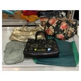 Michael Kors Gold Accent Bag, Moschino Handbag,
