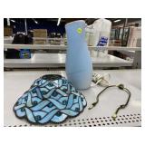 Tiffany Style Lampshade and Accent Lamp.