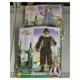 2 Wizard of OZ Costumes in Bags.