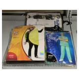 3 Halloween Costumes in Bags.