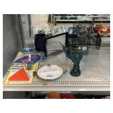Vintage Divided Food Warming Plate, Display