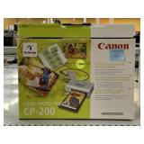 NIB Canon Card Photo Printer CP-200.