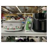 Crock Pot, Air Fryer, and Iron.
