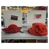 2 Deborah Fashions Evening Hats with Boxes.