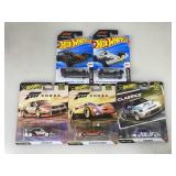 5 NIP HotWheels Cars