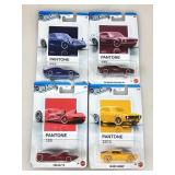 4 NIP HotWheels Silver Series Pantone Cars