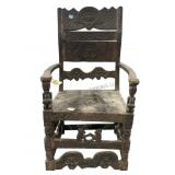 Antique Tribal Chokwe Chiefs chair from Africa