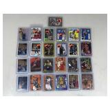 Mixed lot of basketball cards