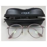 Pair of Vogue reading glasses in a hard shell