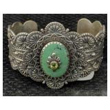 Carolyn Pollack Sterling Cuff Bracelet, Tw 76.8g,