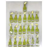 21 keychain bottle openers advertising, Las