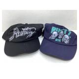 Two brand new ball caps both advertising Runtz