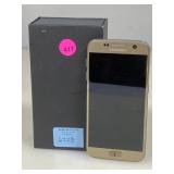 Samsung S7 W/ Case, Box & Manuals. Working
