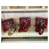 NFL San Francisco woman heels, sz 9.5, 10, 10.5