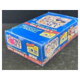 1991 pro set football wax box