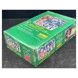 1990 pro set football wax box
