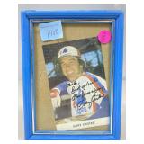 Gary carter signed picture