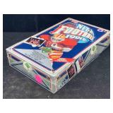 1991 upper deck football wax box