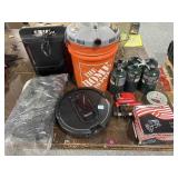 Shark Robot Vacuum, Bucket Head Vac, Propane