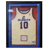 Michael Adamï¿½s Washington bullets game jersey