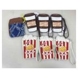 A lot of seven new novelty wristlets, 3 are  but