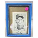 Johnny bench signed picture
