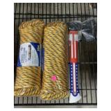 New USA Flag Hatcher w/2-30M Rope