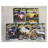 5 NIP Complete Set HotWheels Car Culture Thrill