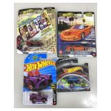 4 NIP HotWheels Cars