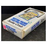 Norte dame football wax box