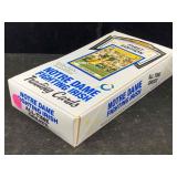 Norte dame football wax box