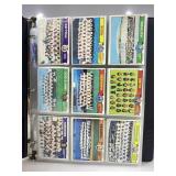 Vintage lot of baseball cards in album