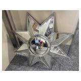 2.5ft Wide Mirrored Star Wall Hanging
